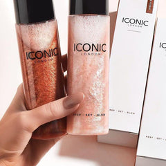 Iconic London Prep Set Glow Hydrating Spray