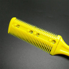 Razor Comb Hair Cutter Comb Cutting Scissors, Double Edge Razor, Hair Thinning Comb Slim Haircuts Cutting Tool