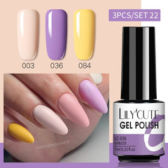 3 PCS Gel Polish Set