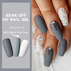 3 PCS Gel Polish Set