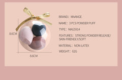 Makeup Sponge Professional Cosmetic Puff Multiple
