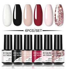 Glitter Gel Nail Polish Set