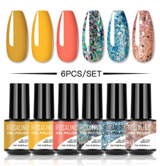 Glitter Gel Nail Polish Set
