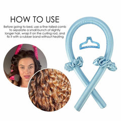 Heatless Curling Rod Headband