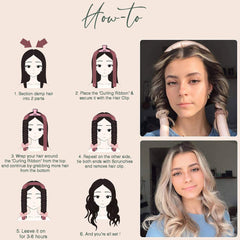 Heatless Curling Rod Headband
