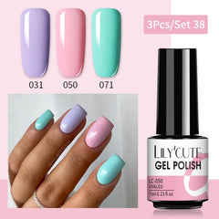 3 PCS Gel Polish Set