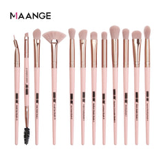 Pro 12 pc Makeup Brushes Set