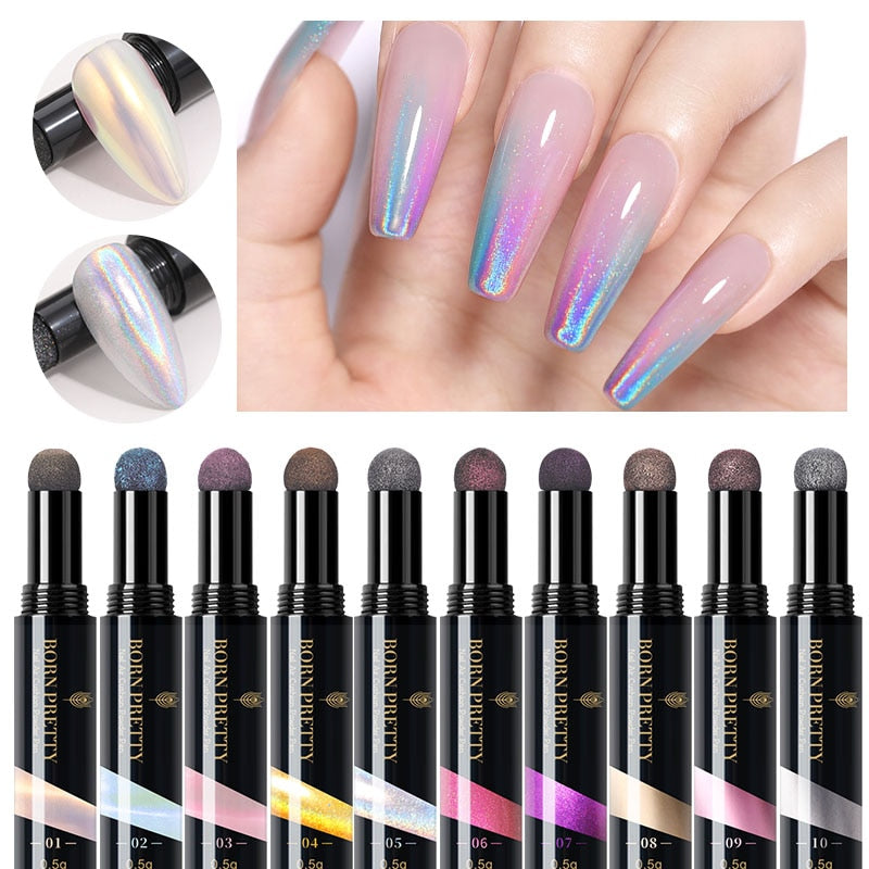 Holographics Chrome Nail Powder