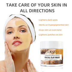 Turmeric Clay Deep Cleansing Acne Exfoliating Facial Mask