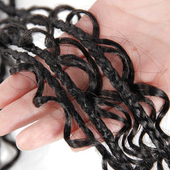 Goddess Box Braids Crochet Hair With Curly End