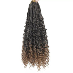 Goddess Box Braids Crochet Hair With Curly End