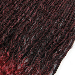 Goddess Box Braids Crochet Hair With Curly End