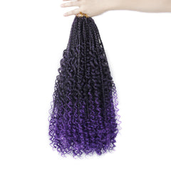 Goddess Box Braids Crochet Hair With Curly End