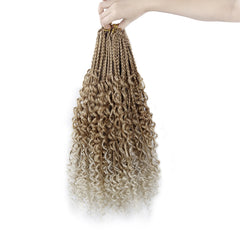 Goddess Box Braids Crochet Hair With Curly End