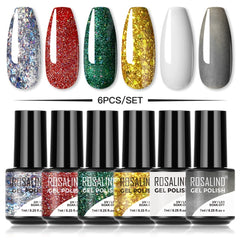 Glitter Gel Nail Polish Set