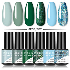 Glitter Gel Nail Polish Set