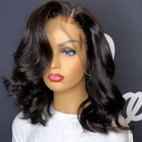 Short Bob Body Wave Lace Front Human Hair Wig