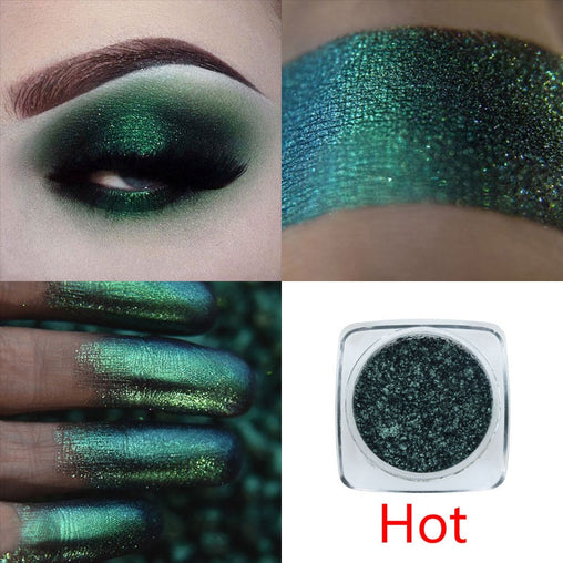 Metallic Shiny Holographic Pigment Eyeshadow