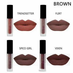Huda Mini Matte Lipstick 4 Pack Sets Waterproof Non-fading