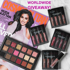 Huda Mini Matte Lipstick 4 Pack Sets Waterproof Non-fading