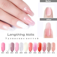 5PCS Poly Extention Gel Nail Set