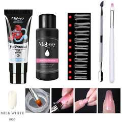 5PCS Poly Extention Gel Nail Set