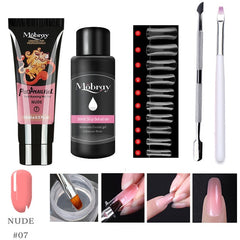 5PCS Poly Extention Gel Nail Set