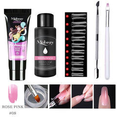5PCS Poly Extention Gel Nail Set