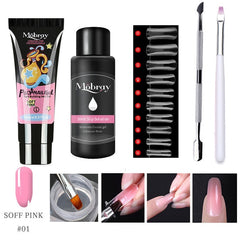 5PCS Poly Extention Gel Nail Set