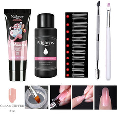 5PCS Poly Extention Gel Nail Set