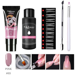 5PCS Poly Extention Gel Nail Set