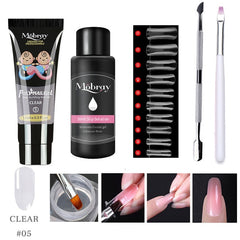 5PCS Poly Extention Gel Nail Set