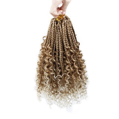 Goddess Box Braids Crochet Hair With Curly End