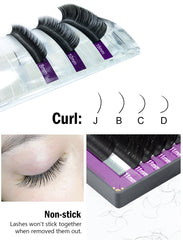 Individual Cluster Eyelashes 16 Rows