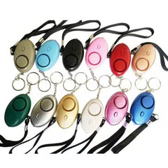 Lip Gloss Self Protection Security Alarm Keychain Ring