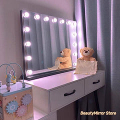 Hollywood Style Makeup Mirror with Lights LED Bulbs