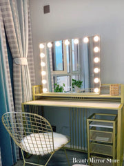 Hollywood Style Makeup Mirror with Lights LED Bulbs