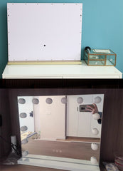 Hollywood Style Makeup Mirror with Lights LED Bulbs