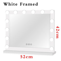 Hollywood Style Makeup Mirror with Lights LED Bulbs