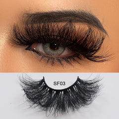 Fluffy Mink Lashes Eyelashes