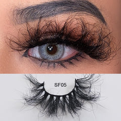 Fluffy Mink Lashes Eyelashes