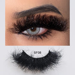 Fluffy Mink Lashes Eyelashes