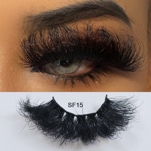 Fluffy Mink Lashes Eyelashes