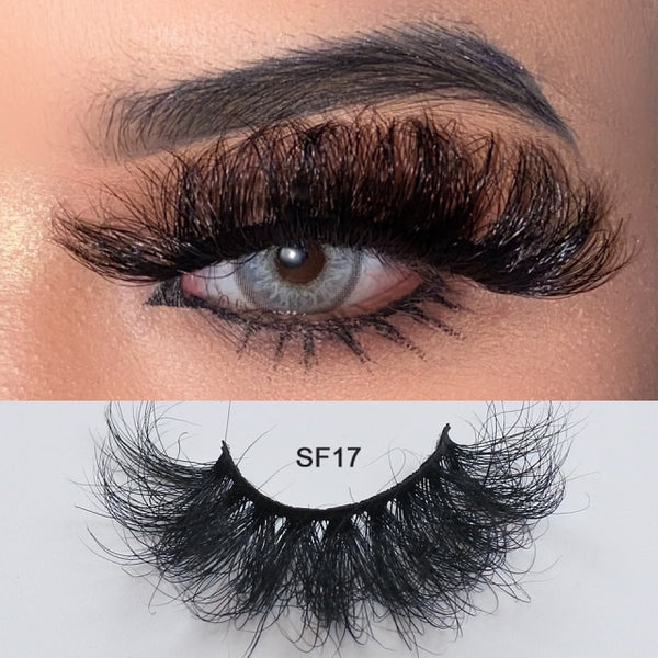 Fluffy Mink Lashes Eyelashes – Brooklyn Born Cosmetics