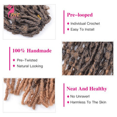 Butterfly Locs Crochet Hair Braids