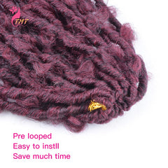 Butterfly Locs Crochet Hair Braids