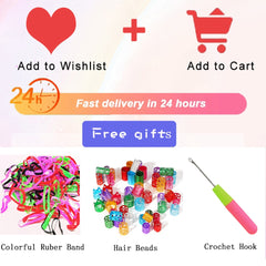 Long Messy Boho Goddess Faux Locs Crochet Hair