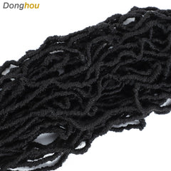 Long Messy Boho Goddess Faux Locs Crochet Hair