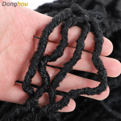 Long Messy Boho Goddess Faux Locs Crochet Hair