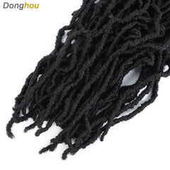 Long Messy Boho Goddess Faux Locs Crochet Hair